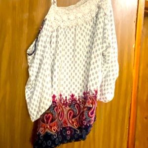 Off the shoulder blouse